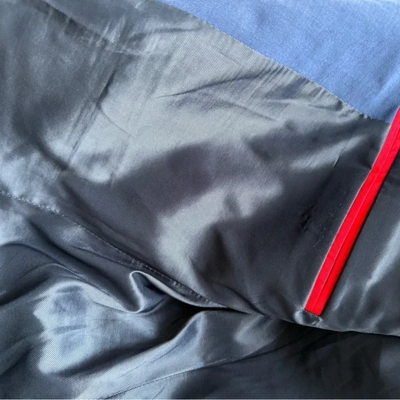 NWT $398 HUGO single-breasted wool-blend blazer sz 42L - Picture 16 of 16